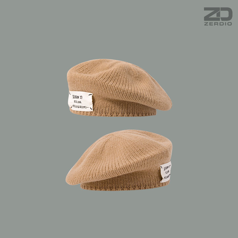 Mũ Nồi Nữ, Nón Beret Phong Cách Retro Hàn Quốc Trẻ Trung MNN022