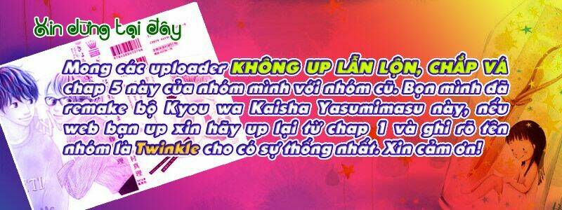 kyou wa kaisha yasumimasu. chapter 5 6