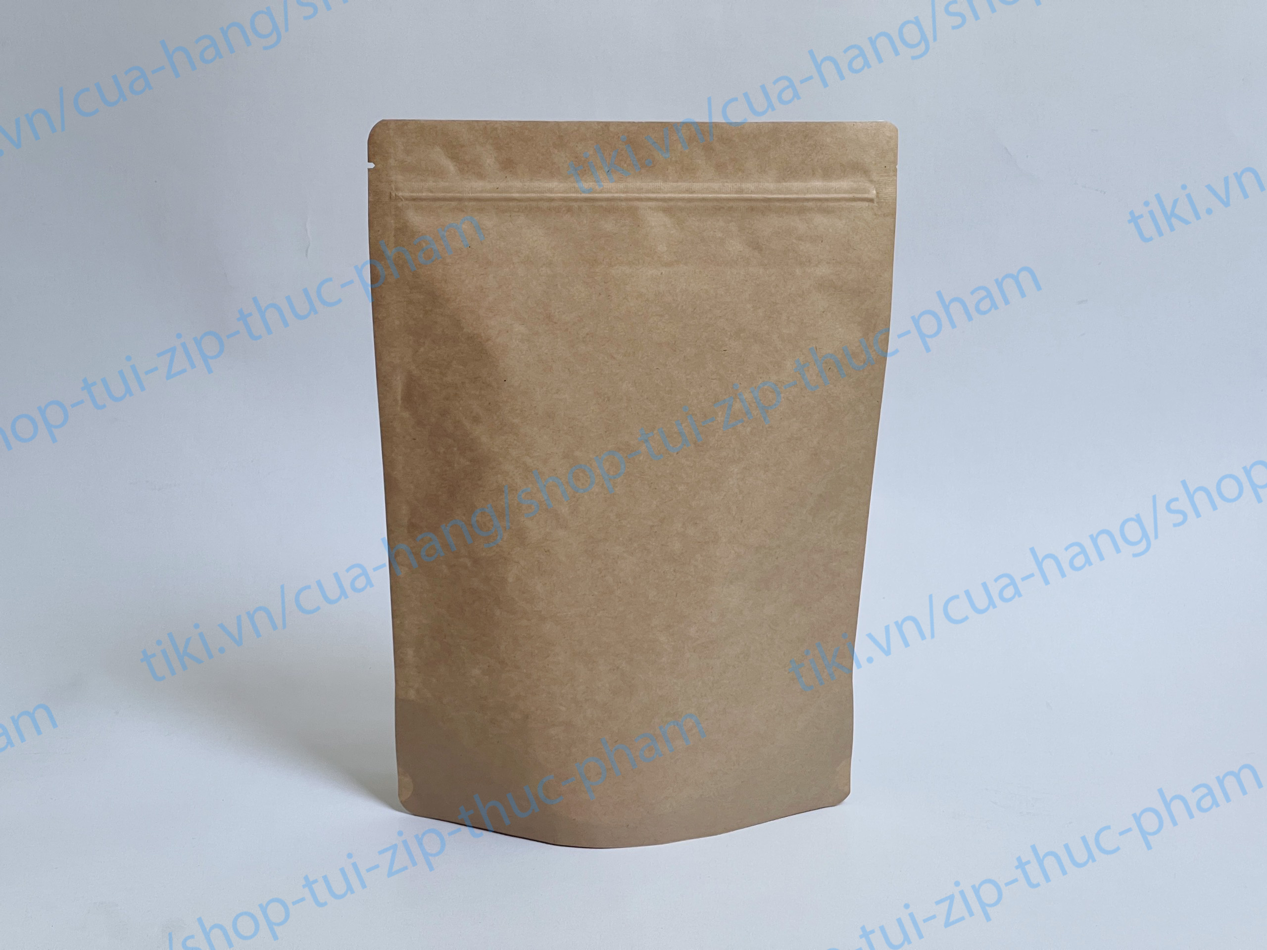 10 Túi Zip Giấy - Túi Zip zipper ziplock đáy đứng - Túi giấy đựng thực phẩm, túi đựng bánh kẹo