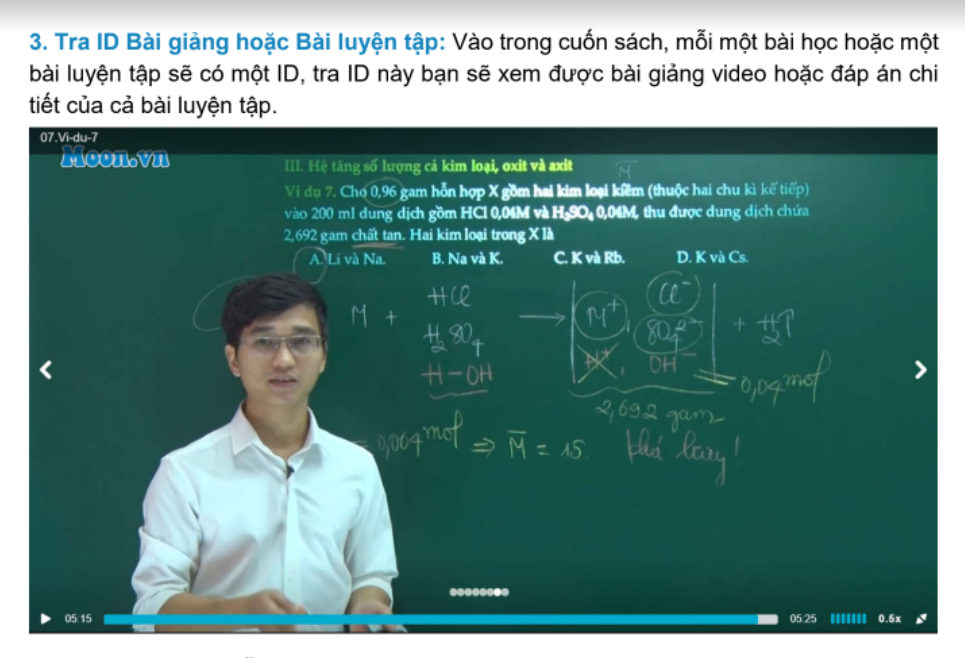 Sách ID Tổng Ôn Hoá Học Vô Cơ, Sách Ôn Thi THPT Quốc Gia Tập 2 Moon