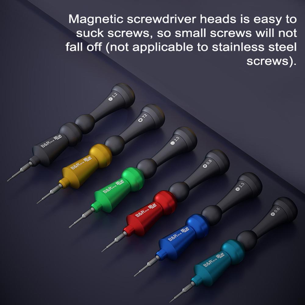 Magnetic Screwdriver Mini Multi-Function Screwdriver for Watch Eyeglasses Smartphone Repairing Portable Hand Tools