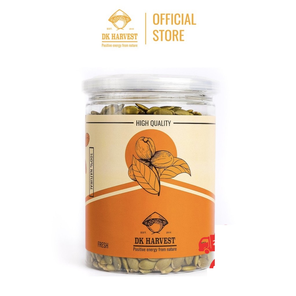 Hạt Bí Xanh Nhập Khẩu – DK Harvest - 100% nguyên chất và không ướp muối - 250g, 500g