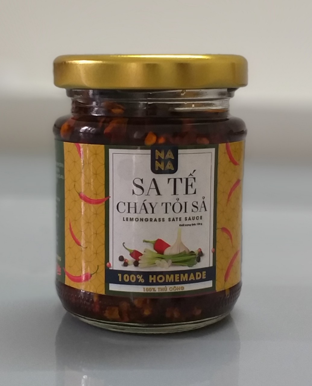 Sa tế cháy tỏi sả Nana Foods