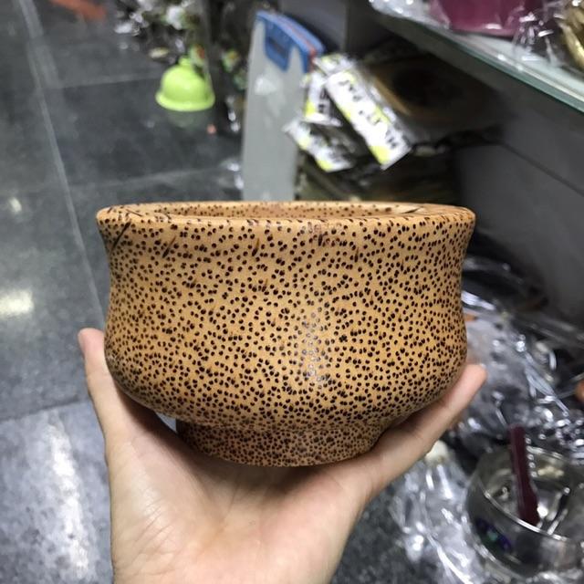 Bộ chầy cối gỗ dừa đảm bảo an toàn cho gia đình không bắn
