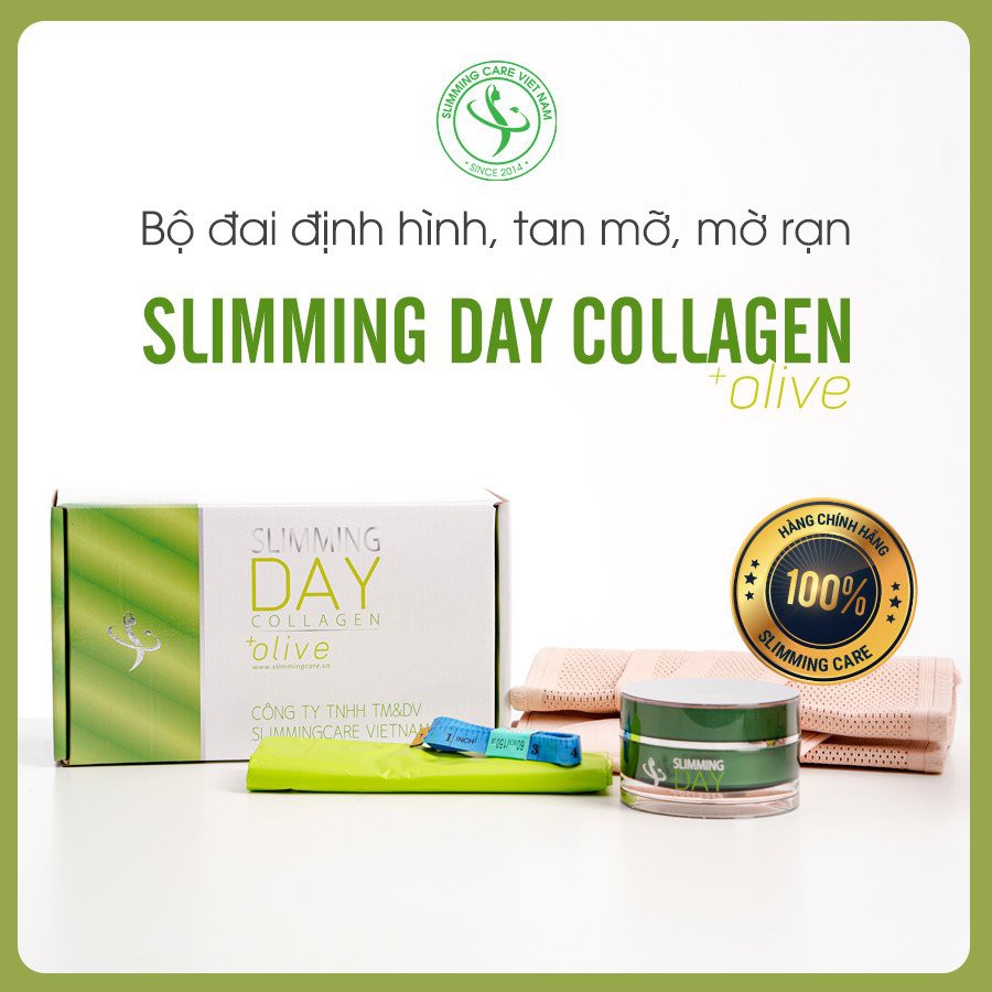 Combo  Cải thiện tình trạng Mỡ - Săn Da - Trị Rạn Slimming Body 2 + Slimming Day Collagen ( Phiên bản cải tiến)