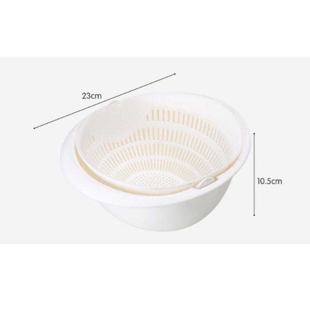 Basket Bowl Rice Washing Vegetables  Gadget
