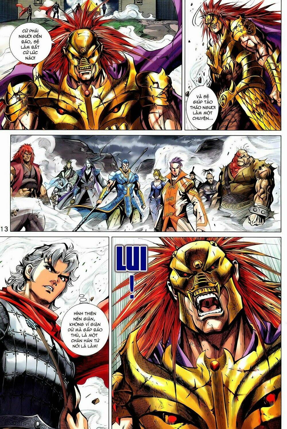 thần binh vấn thiên chapter 7 13