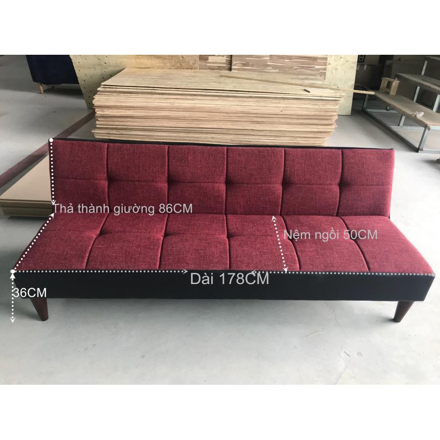 Sofa giường BNS 2006 (Đỏ đô)