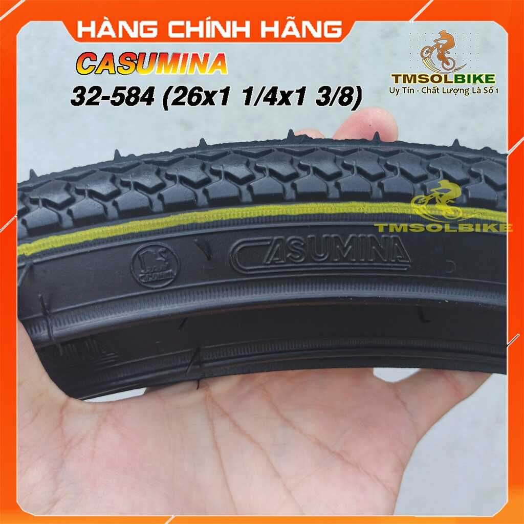 Vỏ Lốp Xe Đạp 26x1 1/4 x 1 3/8 CASUMINA