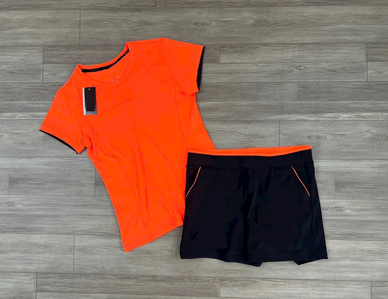 Bộ Đồ Thun Thể Thao Chạy Bộ Chơi Cầu Lông Tennis