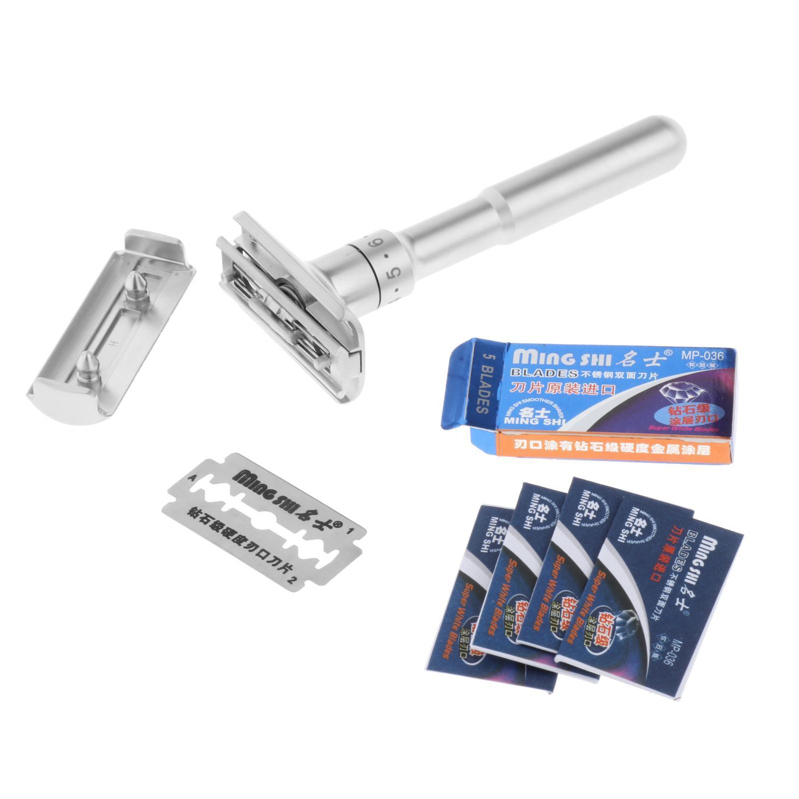 Adjustable Classic with 5 Double Edge Shaving