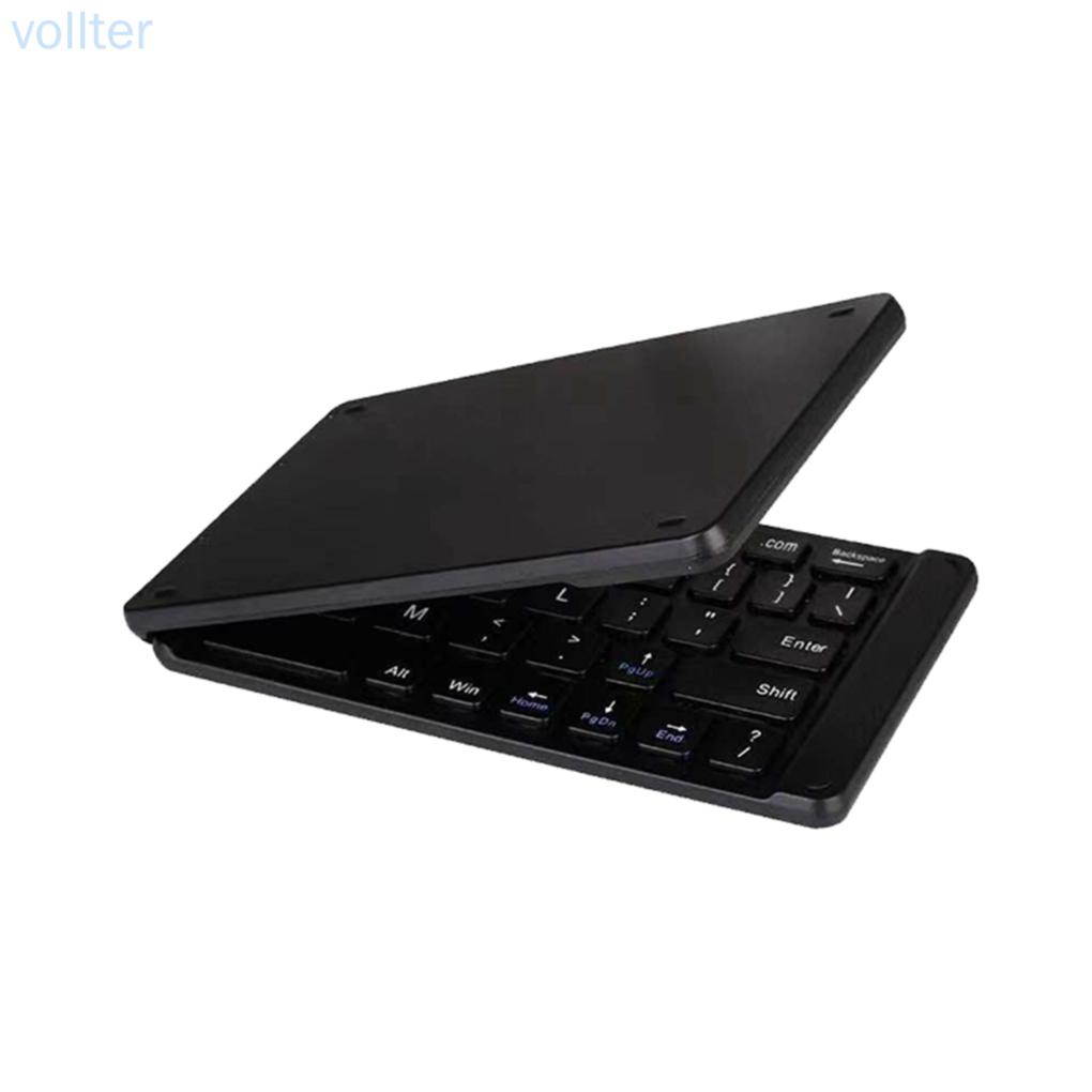 Bàn Phím Bluetooth Không Dây Cho Ios Android Pc Tablet Phone, Black