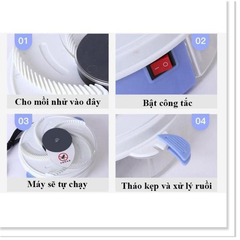 Máy bắt ruồi thông minh diệt tự động cao cấp .