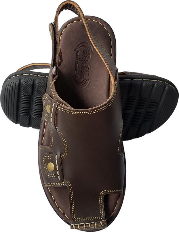 Giày Sandal Bít Mũi Nam Biggben Da Bò Thật Sd78 - 40