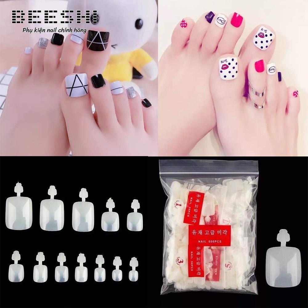 Móng úp chân hsm Hàn Quốc- beeshi shop nail