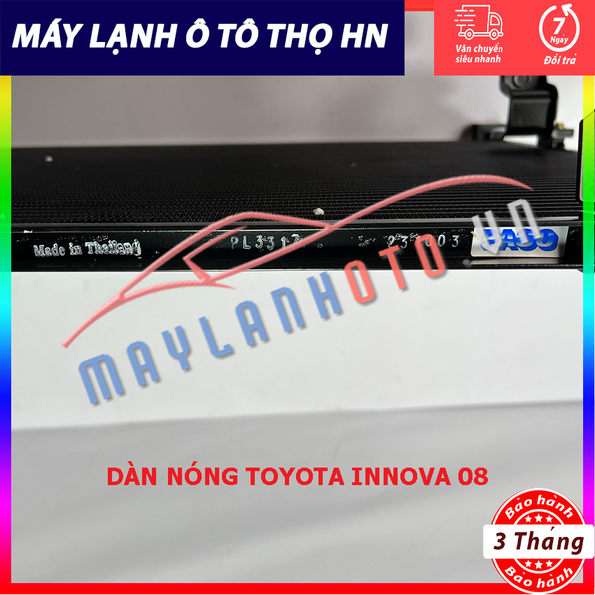 Dàn (giàn) nóng Toyota Innova Hàng xịn Thái Lan (hàng chính hãng nhập khẩu trực tiếp)