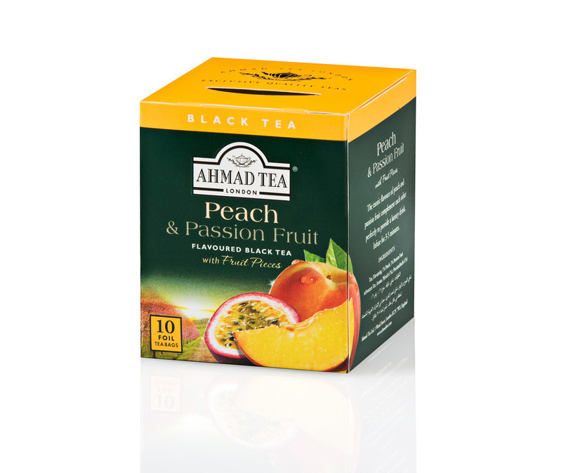 TRÀ AHMAD ANH QUỐC - ĐÀO (20g) - Peach &amp; Passion Fruit - Vừa thơm ngon, vừa giúp bạn dễ ngủ