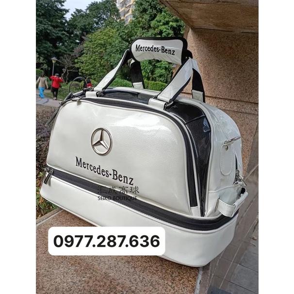 Túi đựng quần áo và giày golf Mercedes-benz Da bóng cao cấp TD088