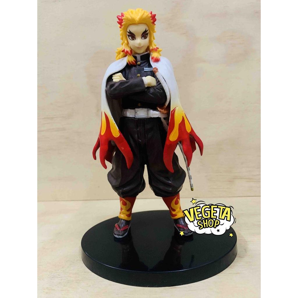 Mô hình Kimetsu No Yaiba - Thanh gươm diệt quỷ - Viêm Trụ Rengoku Kyoujurou - Cao 16,5cm