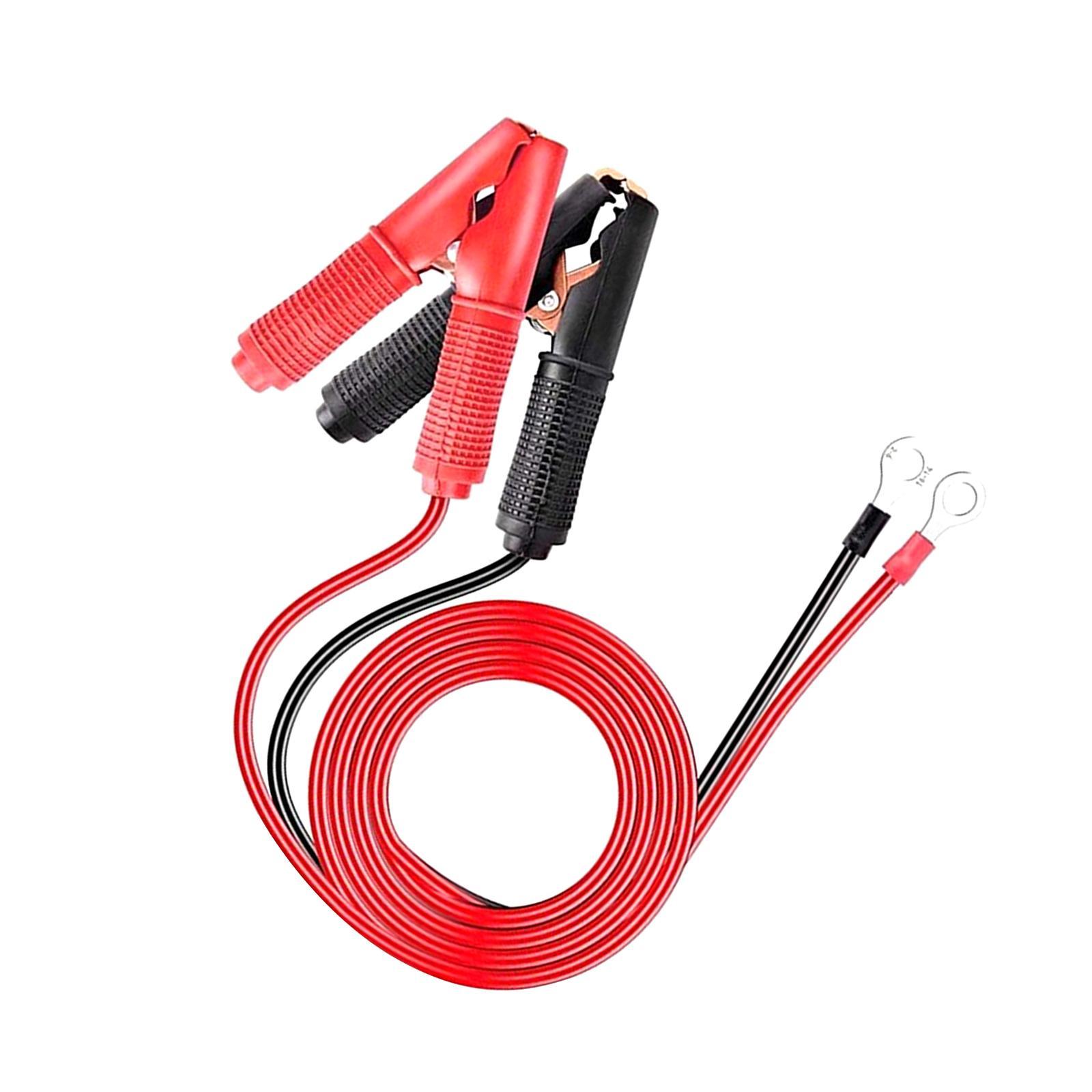 Cars Battery Cable Battery Alligator Clips Clamp 30A Fuse Battery Jump Cable