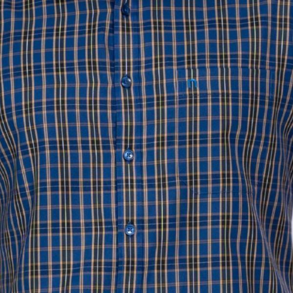ÁO SƠ MI NAM NGẮN TAY NOVELTY REGULAR FIT RECYCLED - 240637N