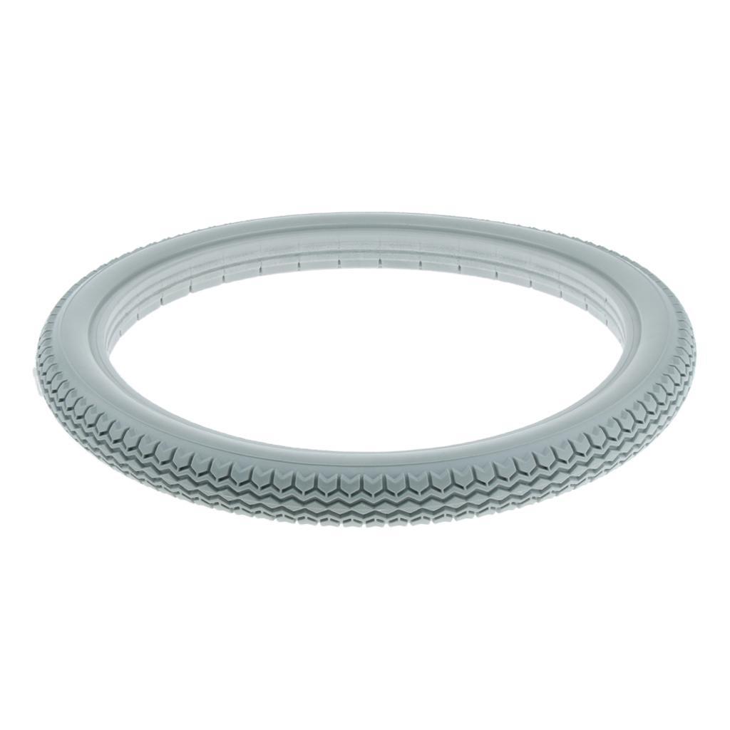 Universal Solid Elderly Adults Wheelchair Street Tire 16 inch