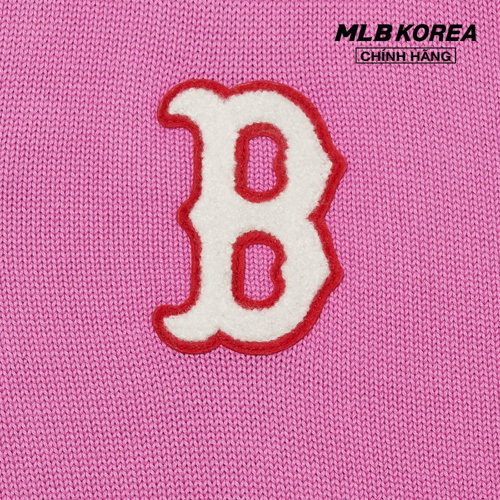 MLB - Áo sweater phom suông tay dài cổ V thời trang 3AKPV0131