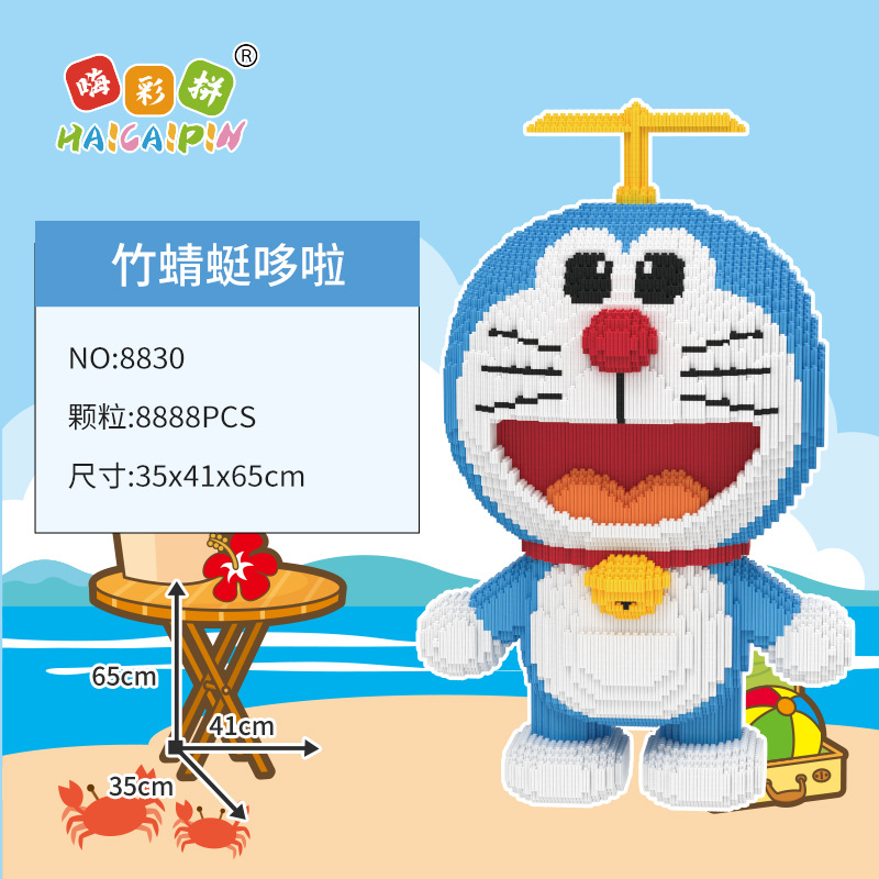 Mô hình lắp ráp Doraemon 65cm