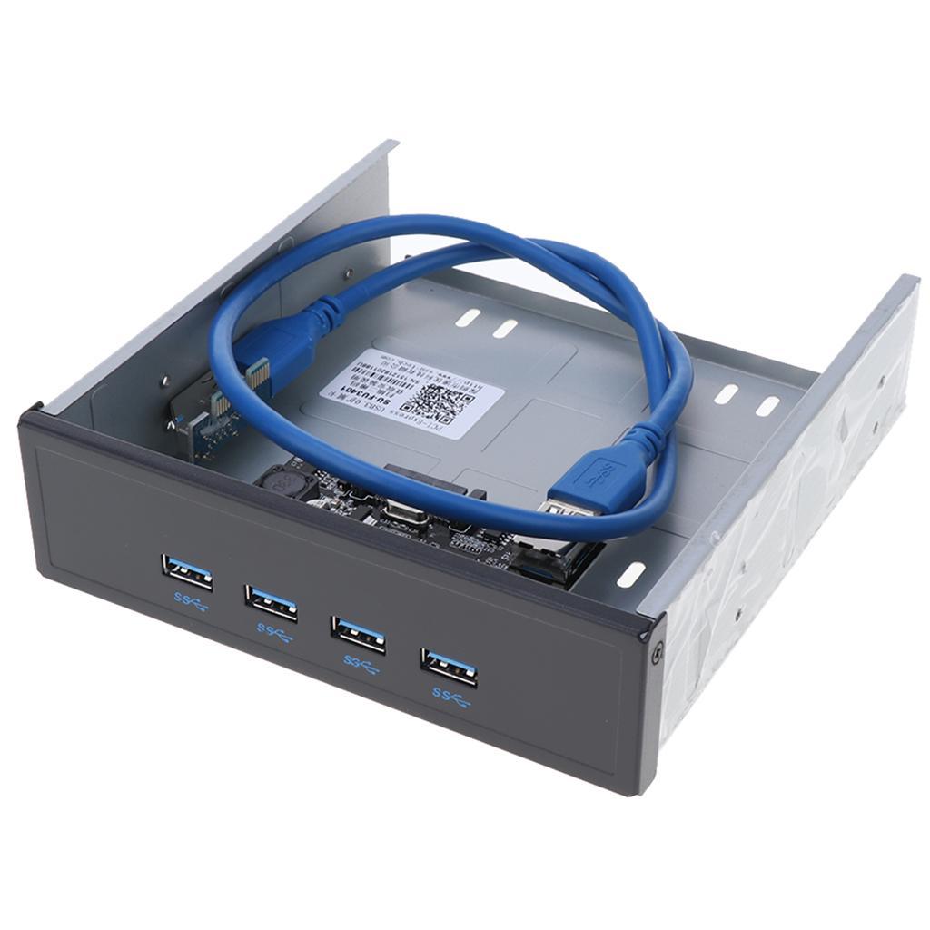 5 Gbps Speed, 4 Port PCI-E to USB 3.0 Expansion Card Adapter