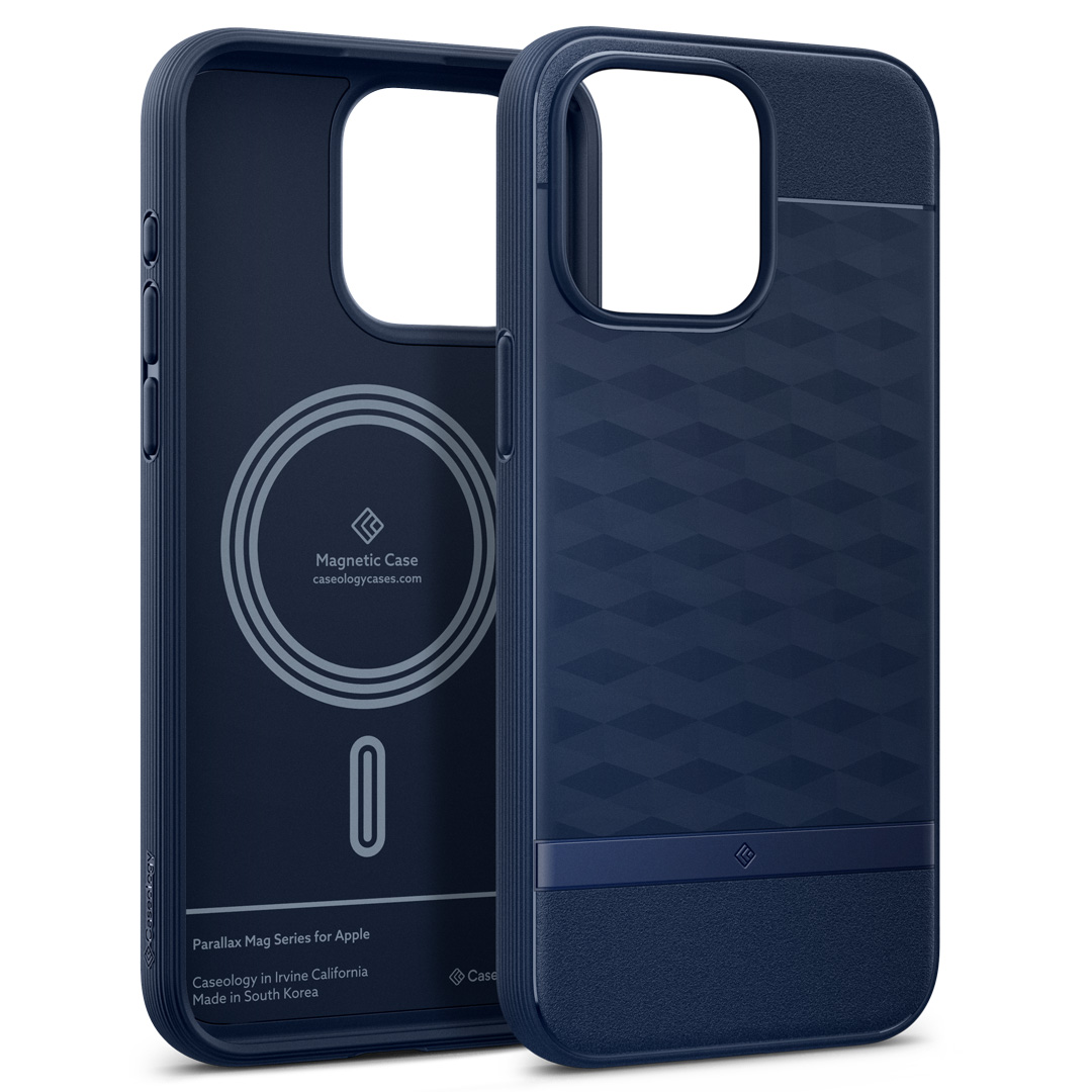 Ốp lưng dành cho iPhone 15 Pro Max Spigen Caseology Parallax Magfit - Hàng Chính Hãng