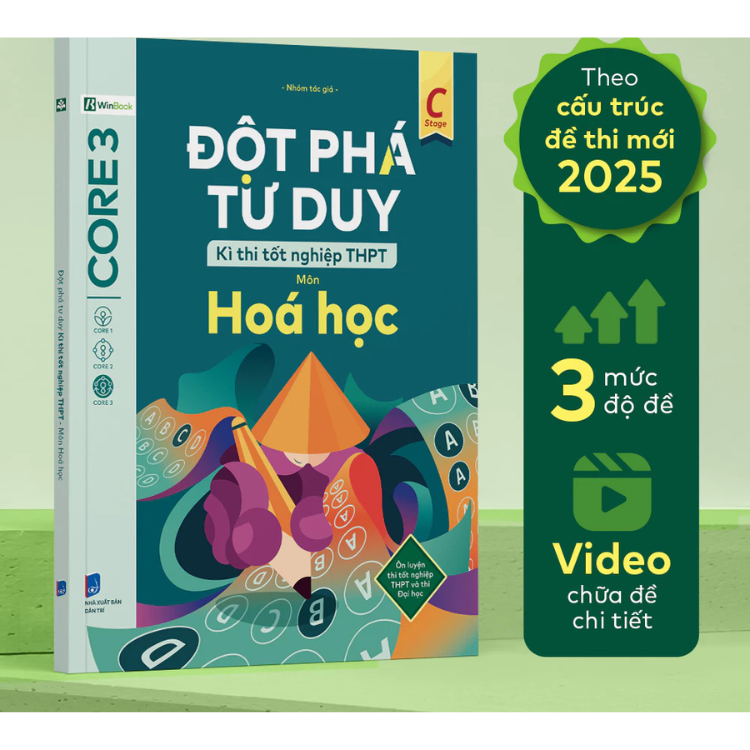 Sách - Đột phá tư duy Kì thi tốt nghiệp THPT môn Hoá học - Nhiều tác giả - Nhà xuất bản Dân Trí - WinBooks