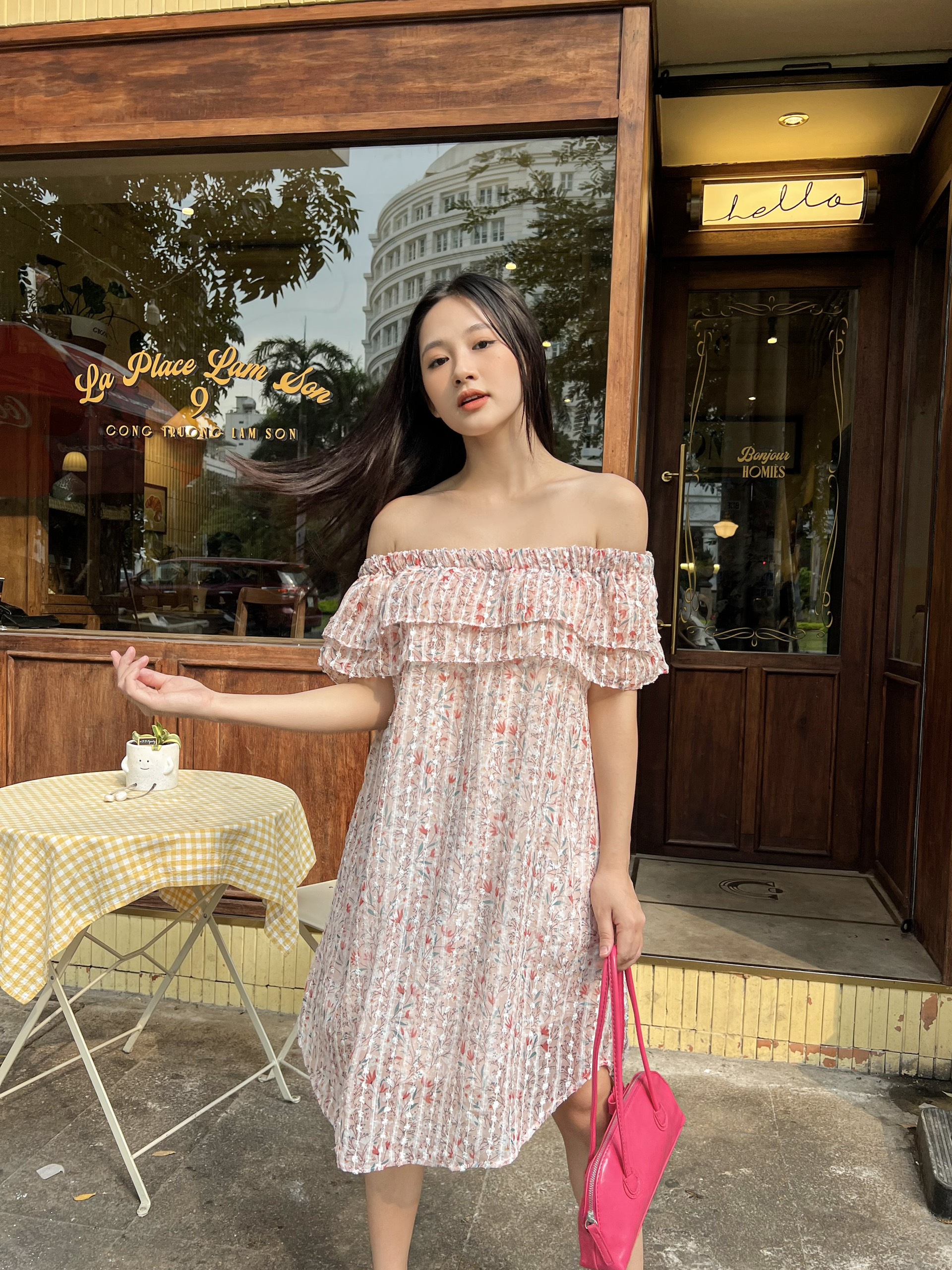 YU CHERRY | Đầm Floral Flying Dress YD156