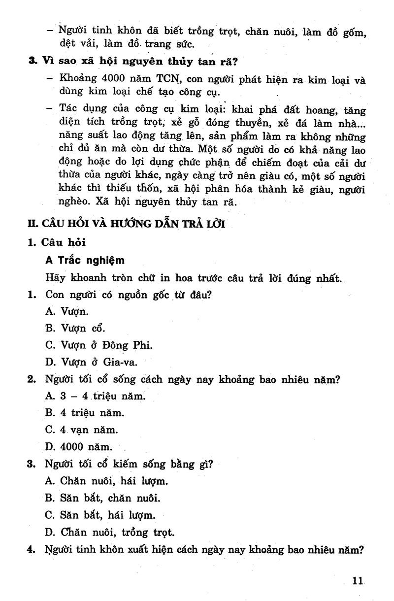 Để Học Tốt Lịch Sử Lớp 6