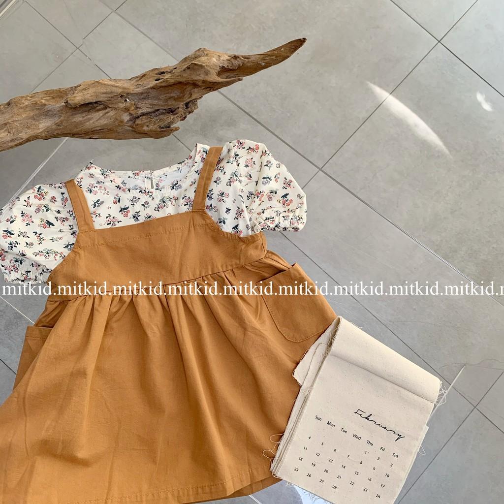 SET CHO BÉ GÁICÓ SẴN, Set áo váy THỜI TRANG cho bé gái