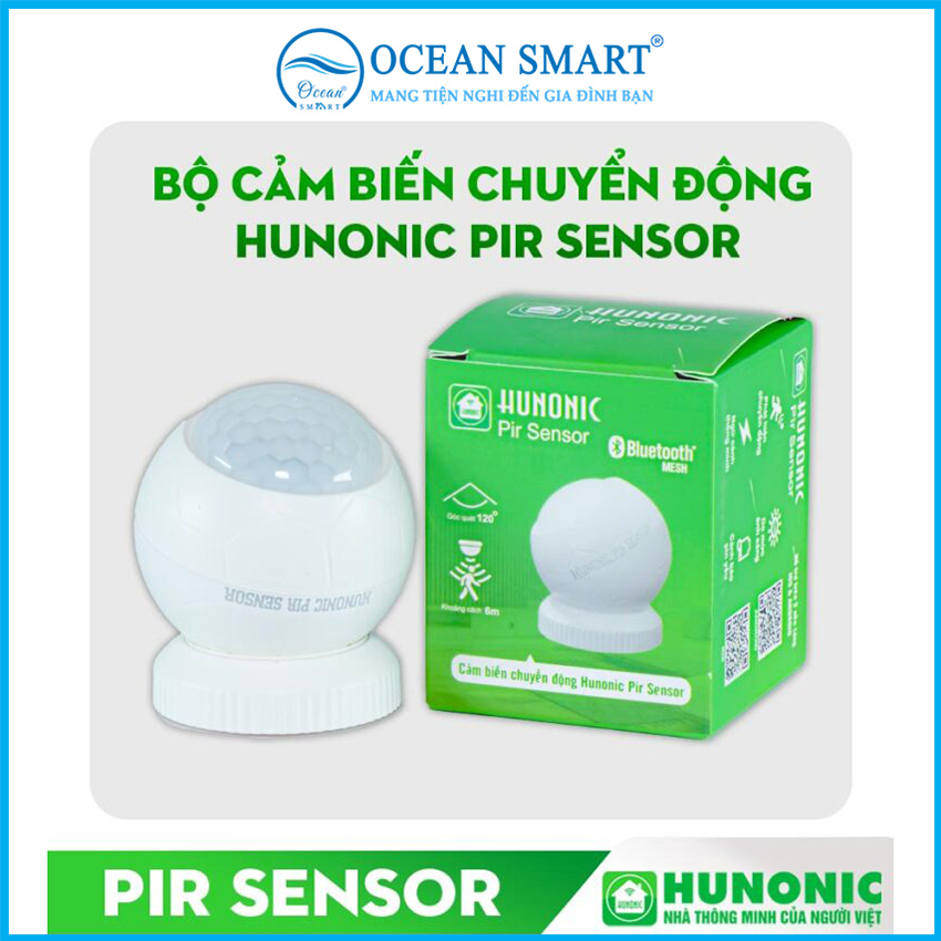 Cảm Biến Chuyển Động Hunonic Pir Sensor Hình Cầu - HIVSSPIR-S - HÀNG CHÍNH HÃNG