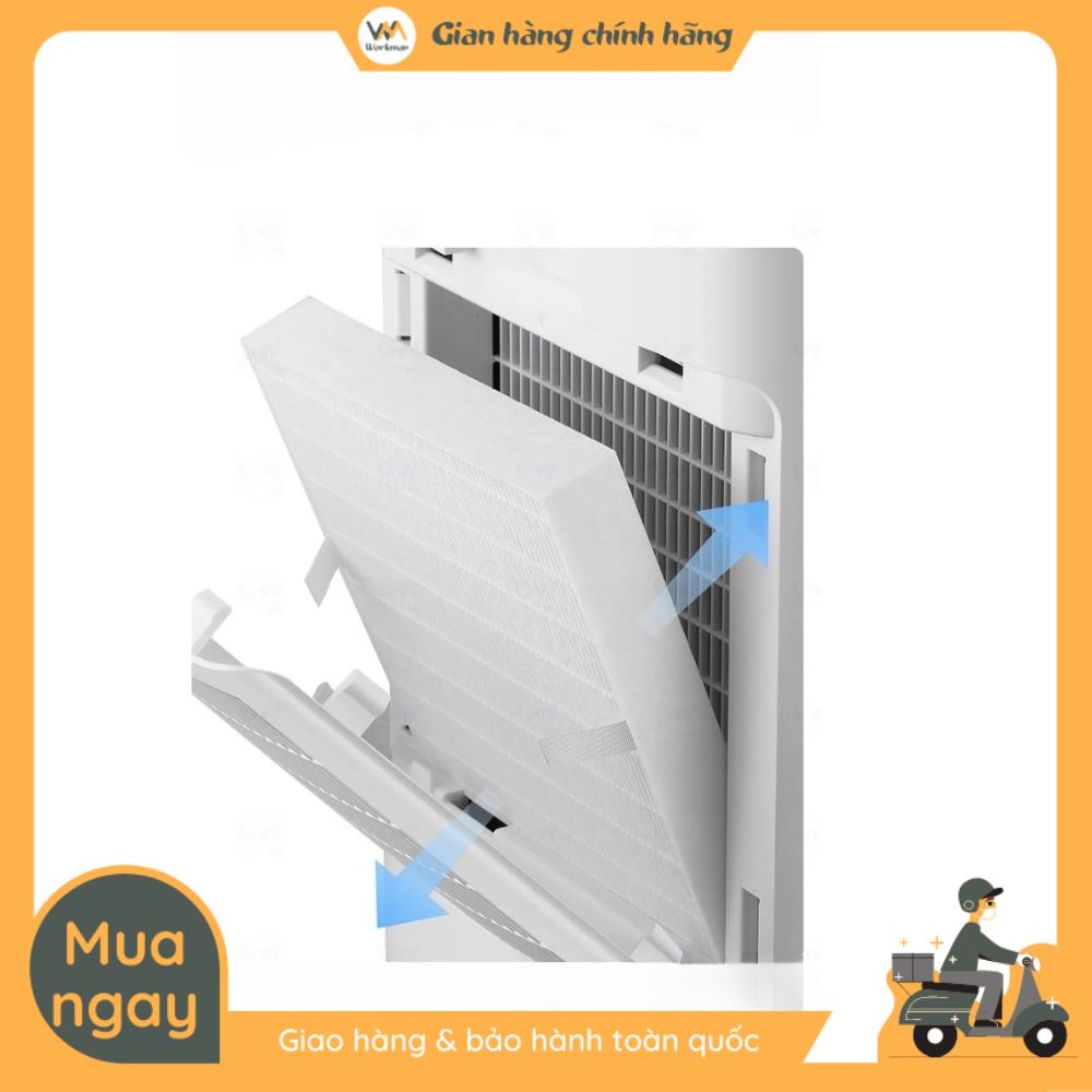 Máy hút ẩm thông minh Xiaomi New Widetech 24L – Cân bằng độ ẩm lý tưởng - Mẫu mới 2023