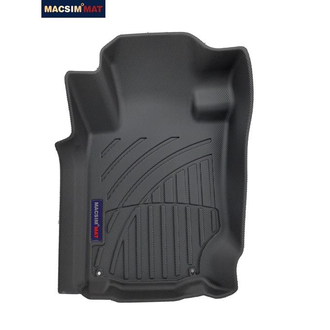 Thảm lót sàn xe ô tô Mitsubishi Pajero Sport 2019 - nay Nhãn hiệu Macsim chất liệu nhựa TPV cao cấp dành cho xe bản 1 cầu