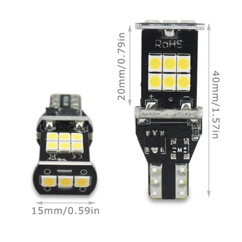 3030 15 SMD LED Car Tail Backup  Light Bulb