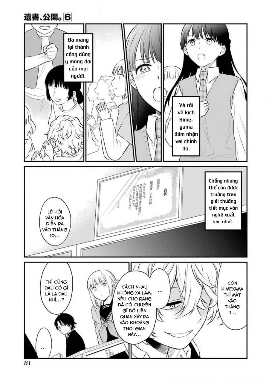 di thư trên bàn chapter 30 7