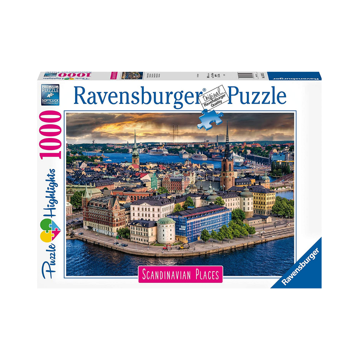 Xếp hình puzzle Stockholm 1000 mảnh RAVENSBURGER 167425