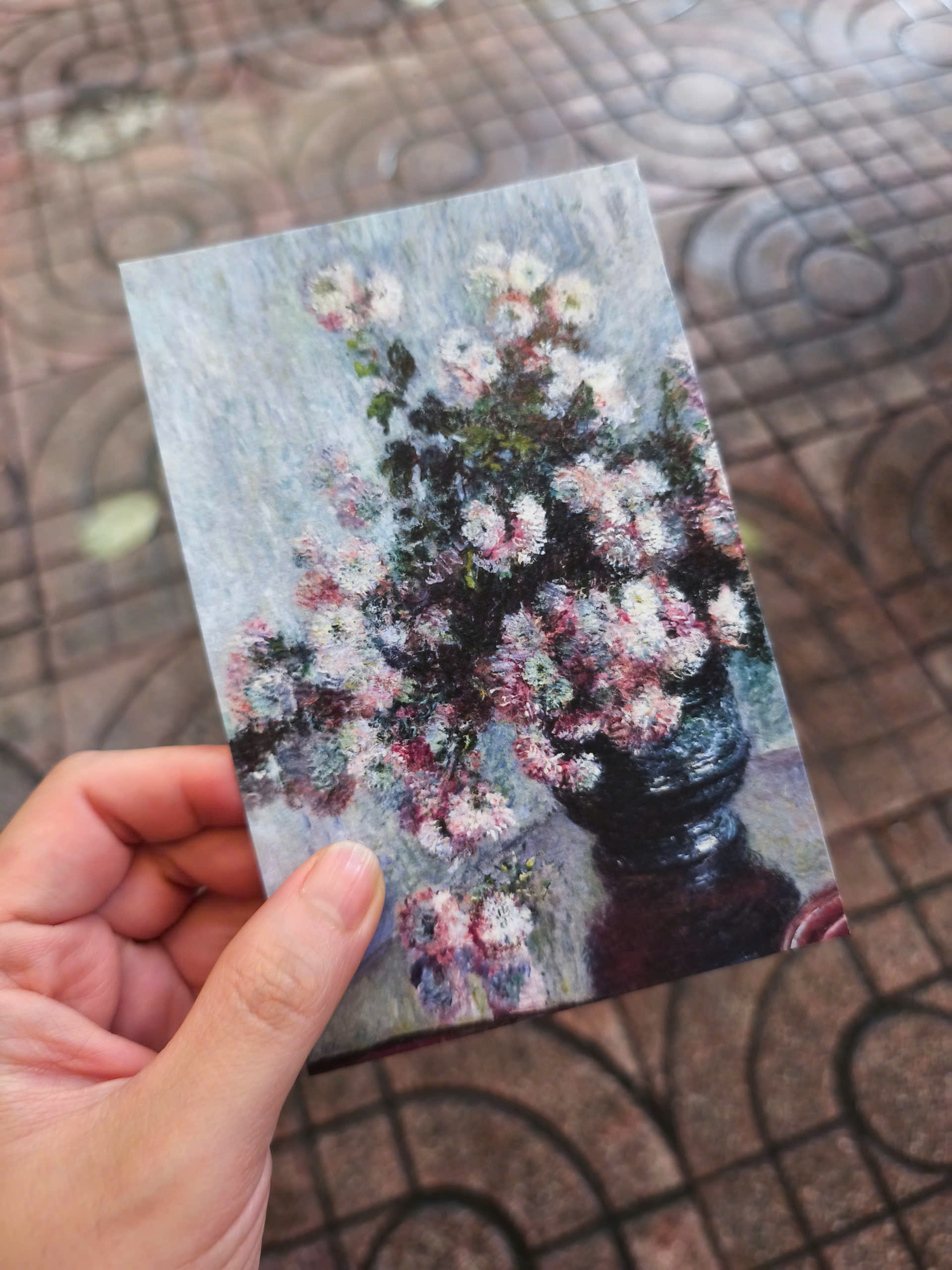 BỘ 100 POSTCARD TRANH MONET, GIẤY MỸ THUẬT 300G CAO CẤP – Nho Xanh