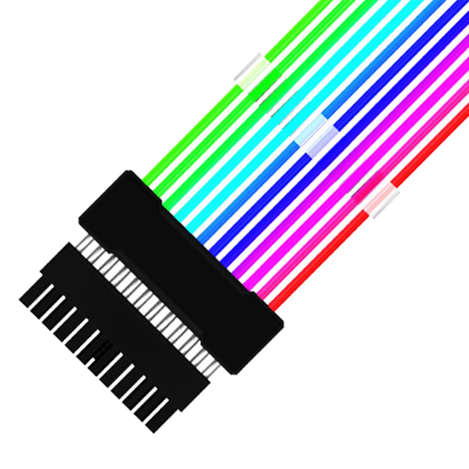 Extension RGB Cable PSU Extension Cable Set PCIe Cable for Computer PC