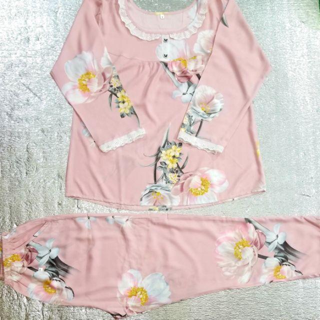 Bô lanh lụa thái tay dài size 45-75kg