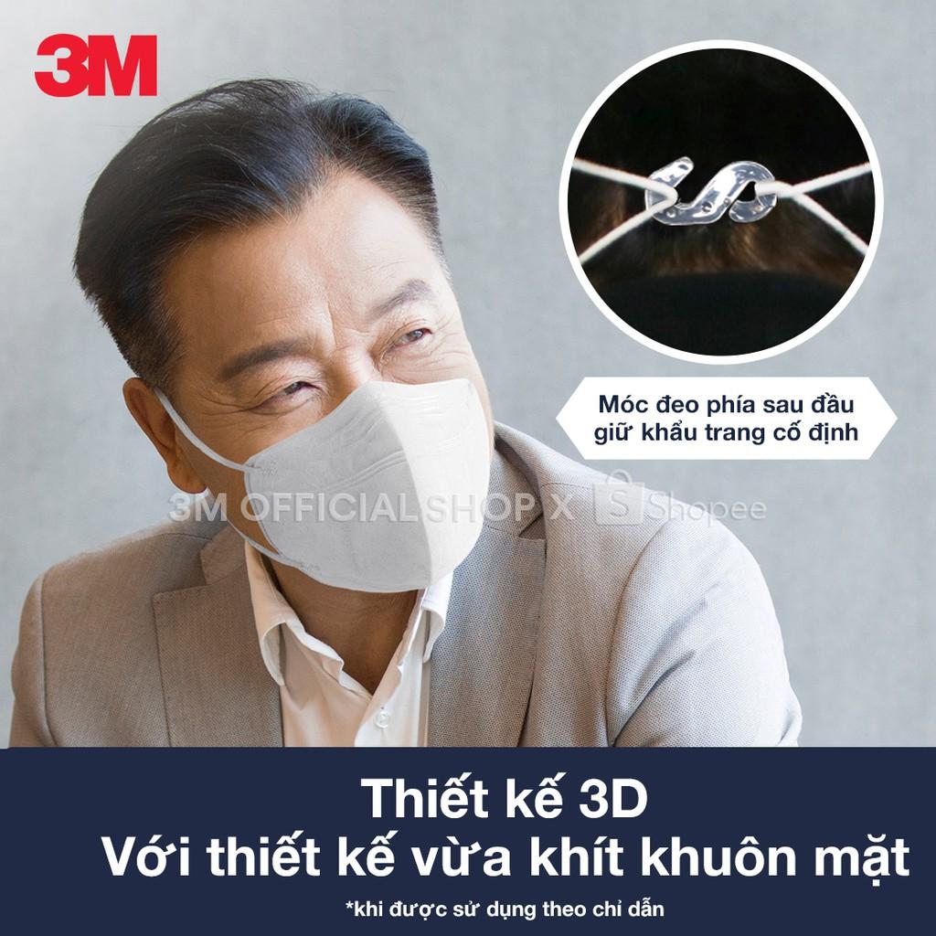 Khẩu Trang 3M KF94 9013 Trắng - Đen Gói 1 Cái