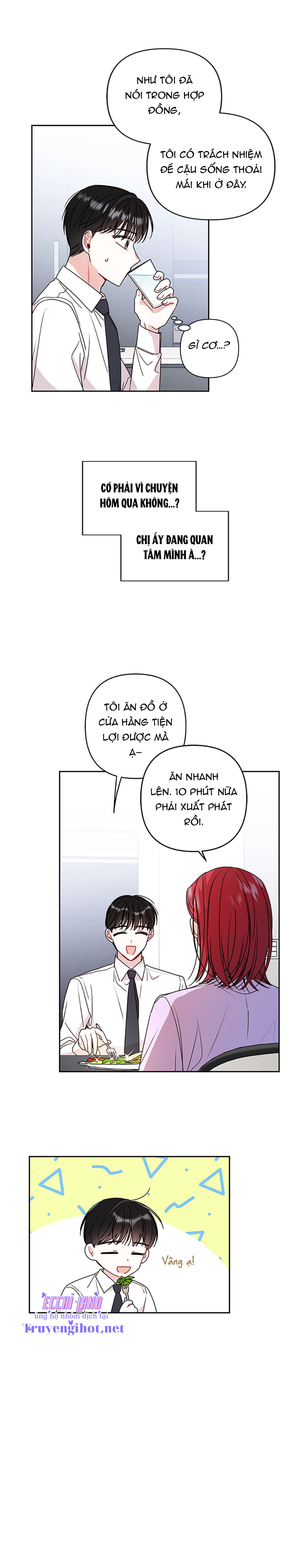 chỉ thị đặc biệt của sếp chapter 14.1 12