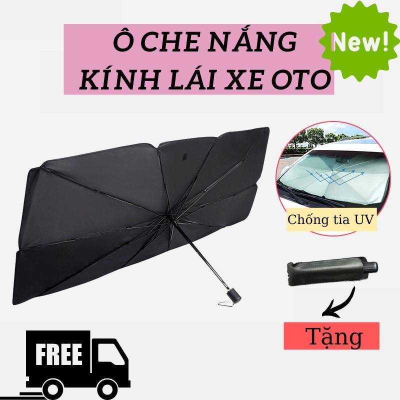 Hình ảnh Dù Che Nắng Kính Lái Ô Tô, Ô Che Kính Lái Ô Tô Cao Cấp ( Tặng Kèm Bao Da ) - Chông Nắng, Tia UV Hiệu Qủa.