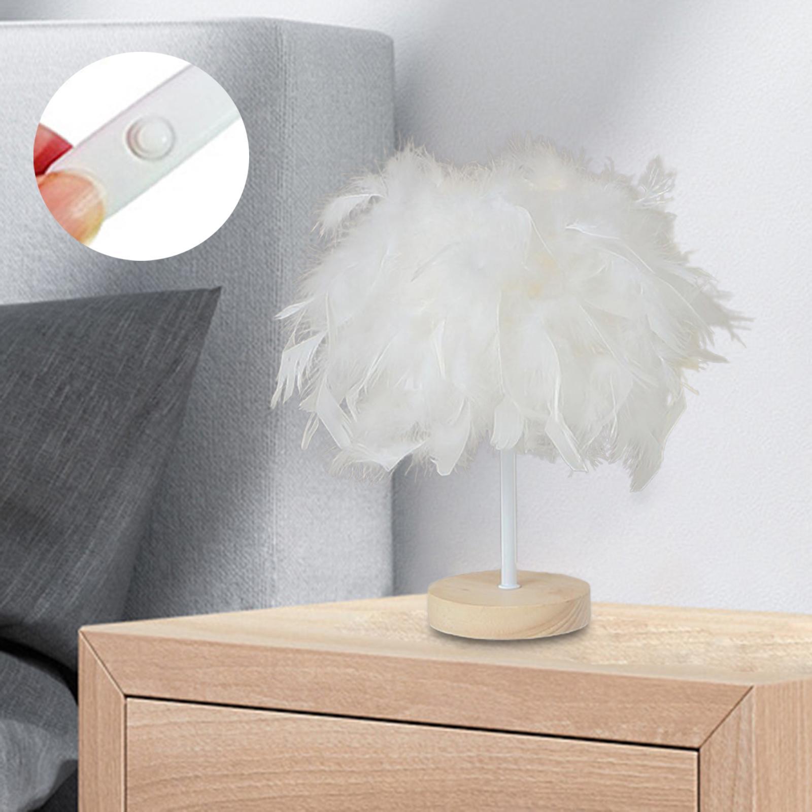 Elegant  Lamp Desk  Lamp Atmosphere Light for Decor White