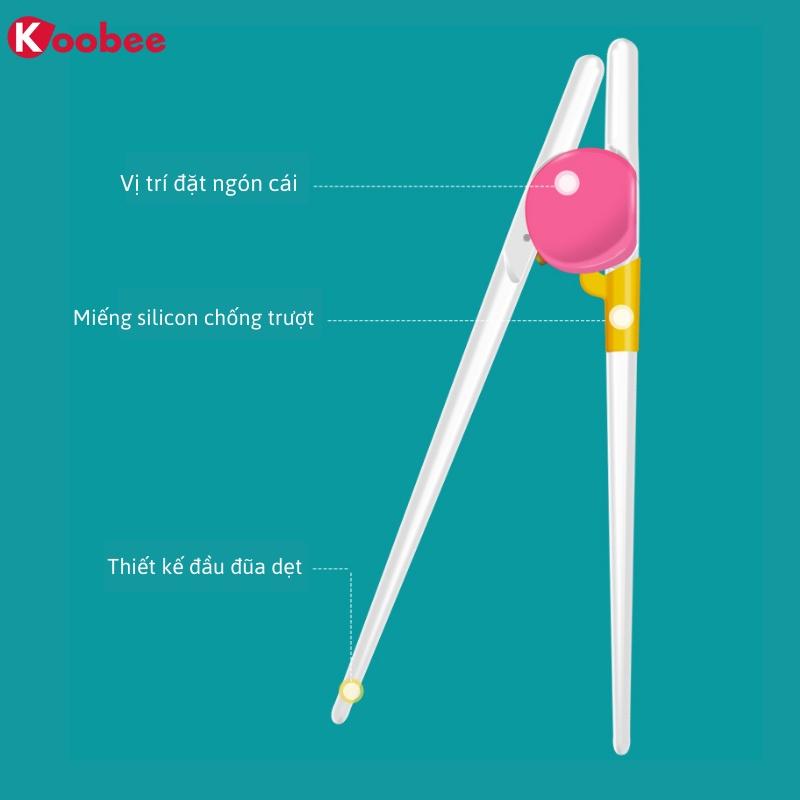 Đũa tập ăn gắp xuất Nhật cho bé từ 1 đến 5 tuổi