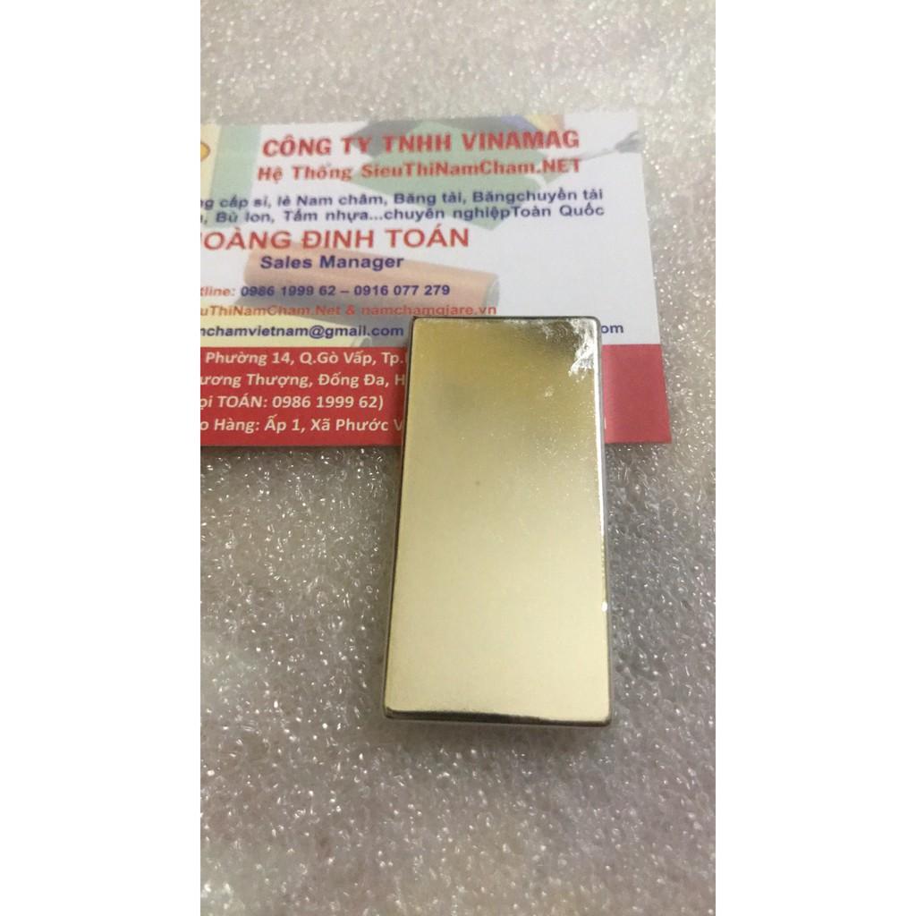 Nam châm chữ nhật 50x25x5mm