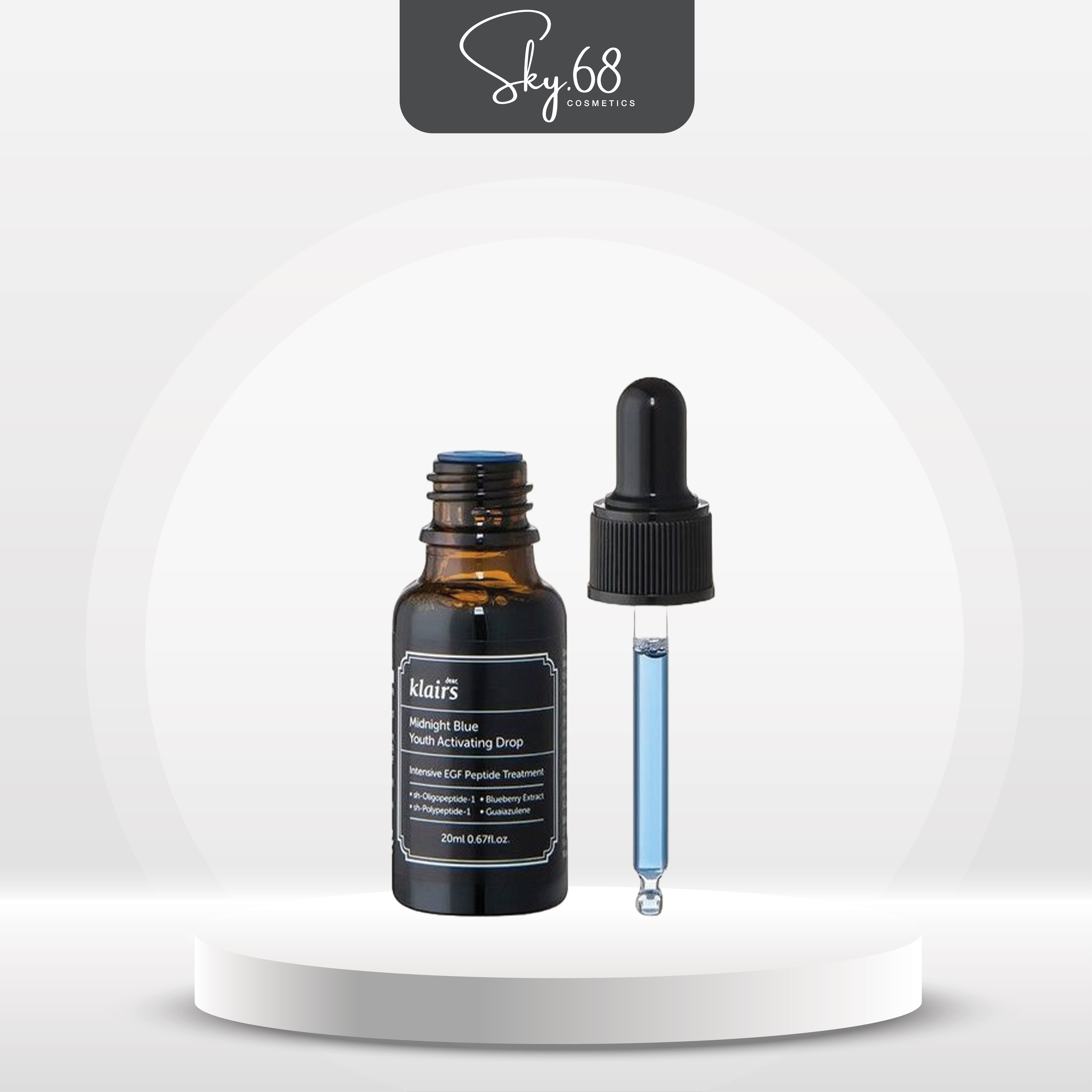 Tinh Chất Phục Hồi Da Dear, Klairs Midnight Blue Youth Activating Drop 20ml
